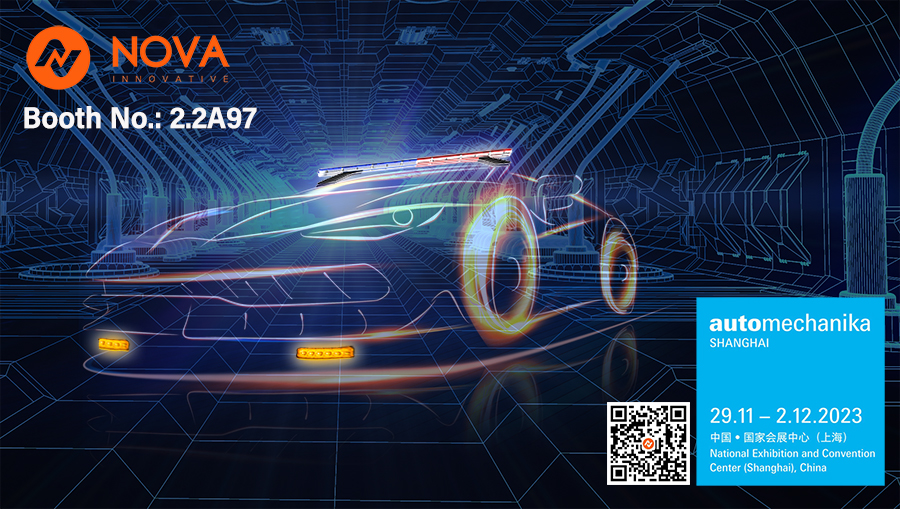 Ningbo NOVA Technology Co;Ltd ستحضر معرض أوتوميكانيكا شنغهاي 2023